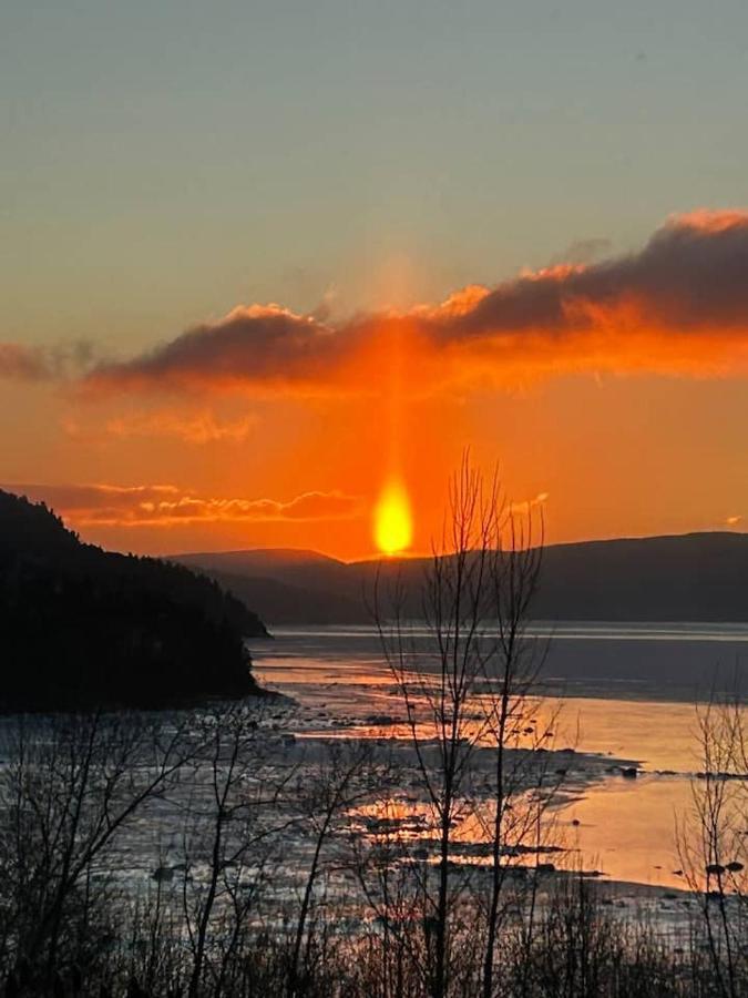 Suite 2 Fleche Du Fjord Vue Saguenay Mont Valin Saint-Fulgence Εξωτερικό φωτογραφία