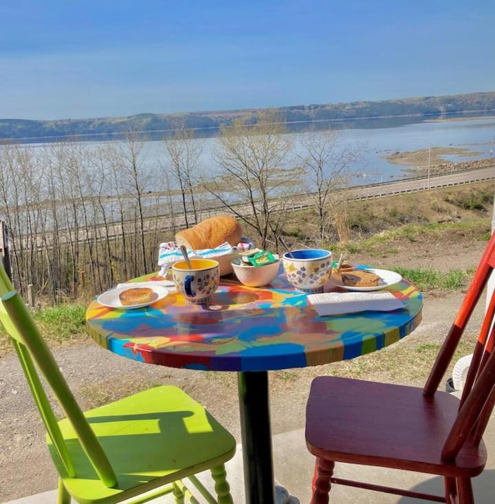 Suite 2 Fleche Du Fjord Vue Saguenay Mont Valin Saint-Fulgence Εξωτερικό φωτογραφία