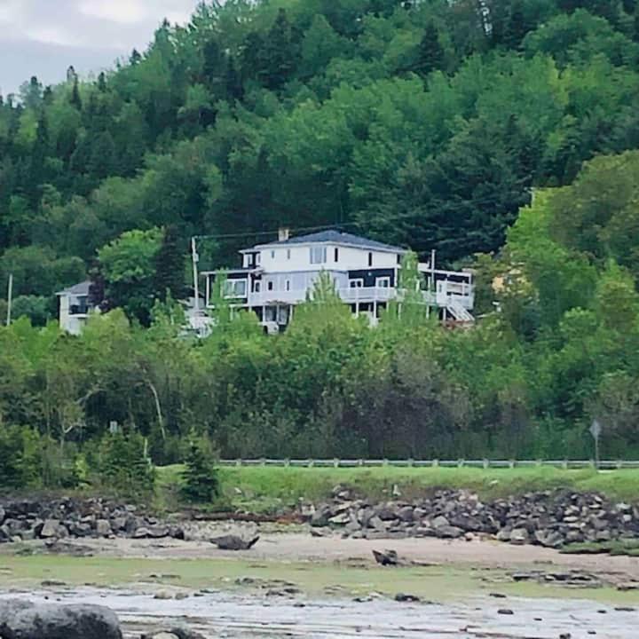 Suite 2 Fleche Du Fjord Vue Saguenay Mont Valin Saint-Fulgence Εξωτερικό φωτογραφία